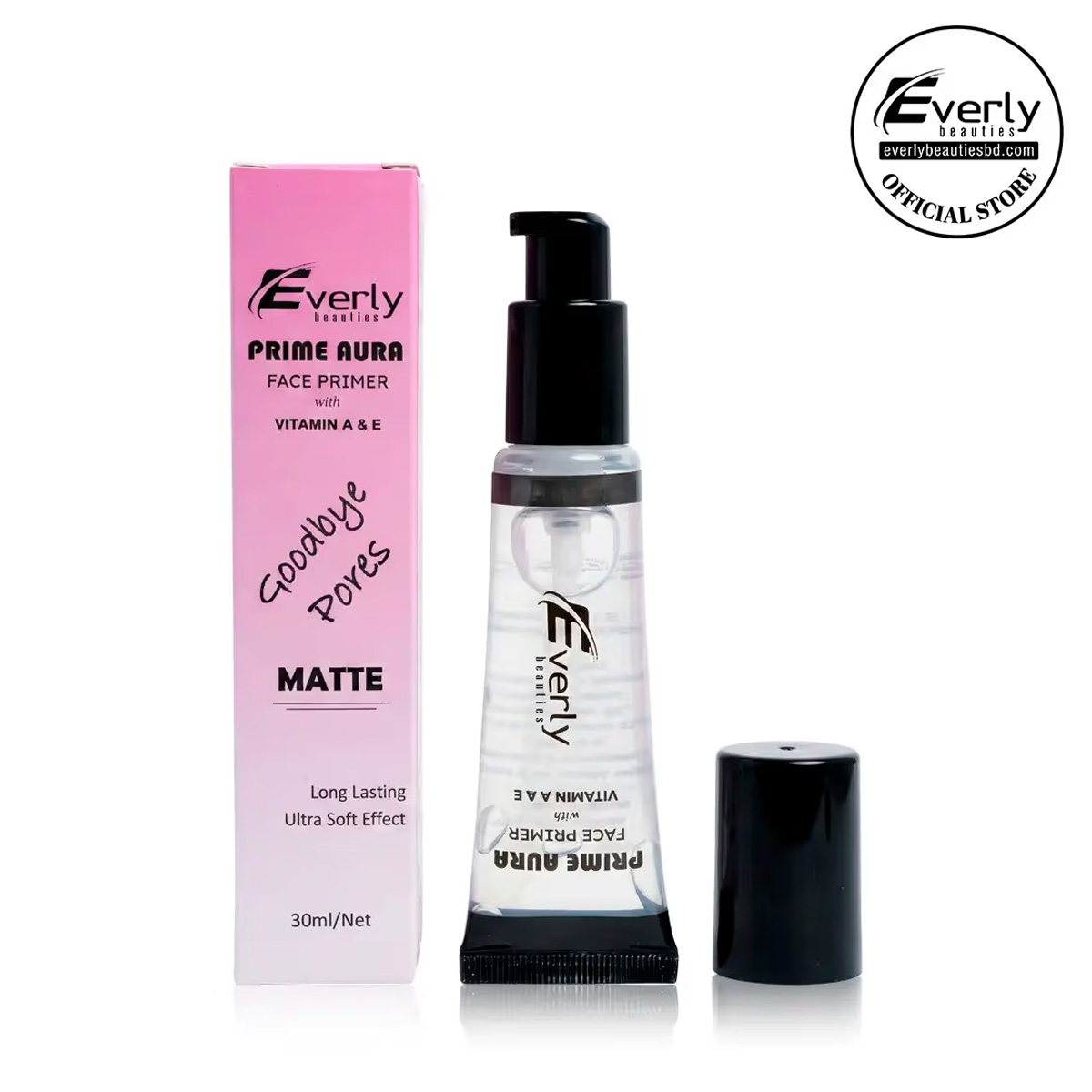 Everly Beauties Prime Aura Face Primer - 30ml